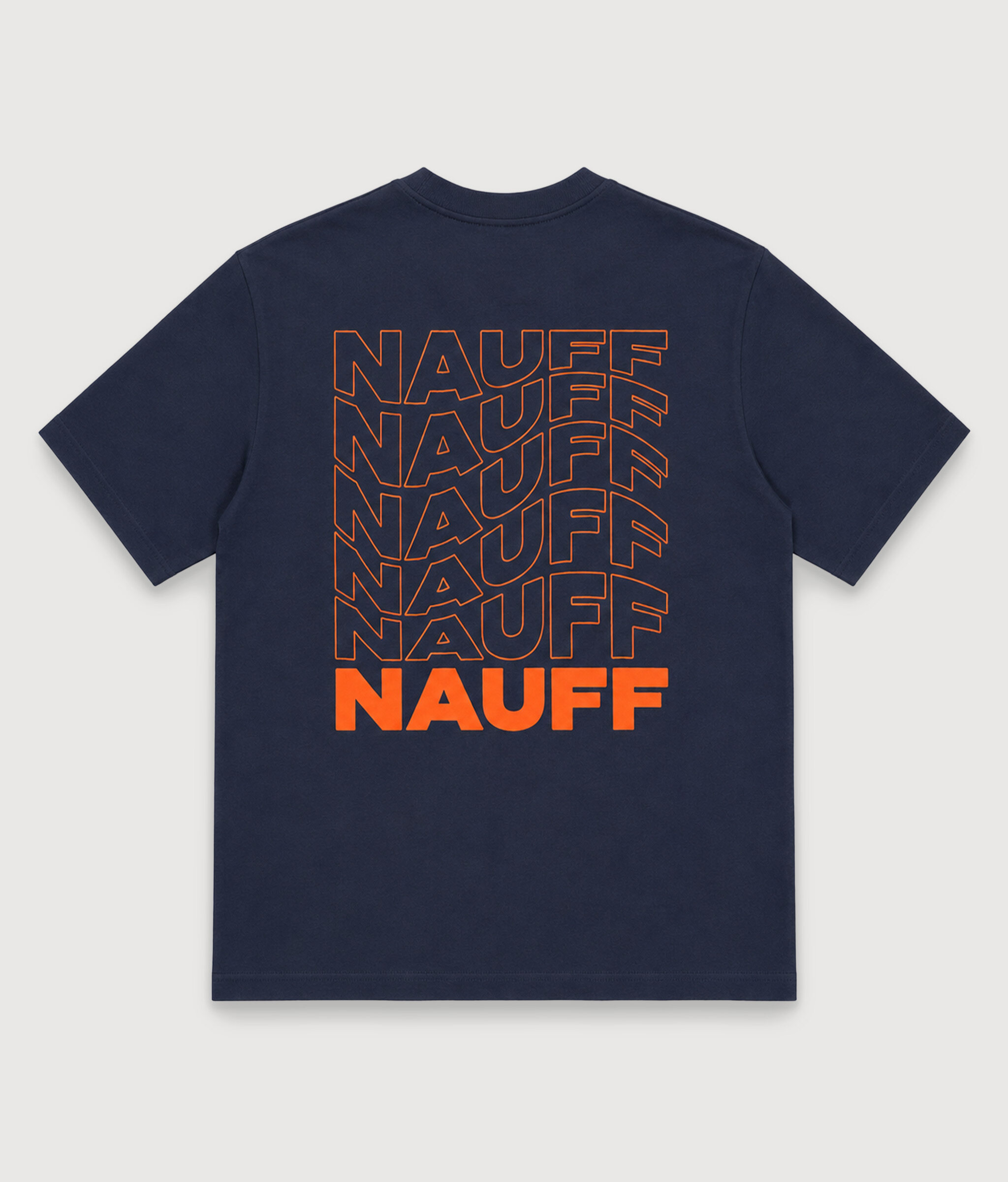 Panta Rhei T-Shirt Navy – Rückseite mit Siebdruck – NAUFF Streetwear Panta Rhei T-Shirt Navy – Rückseite mit Siebdruck – NAUFF Streetwear