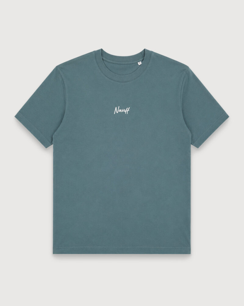 MTB Freedom T-Shirt Grün – Vorderseite mit NAUFF Logo MTB Freedom T-Shirt Grün – Vorderseite mit NAUFF Logo